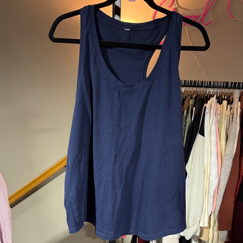 Lululemon Navy Tank Top